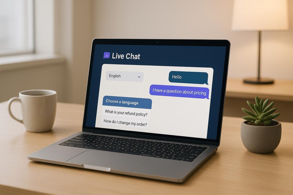 live chat vs AI chatbots for law firm websites